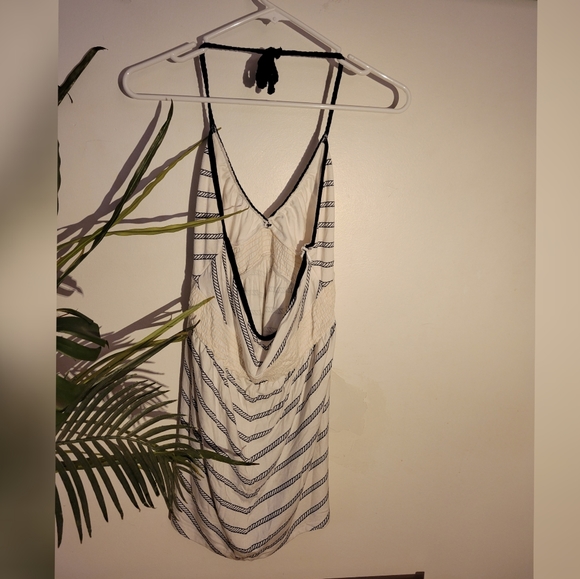 ⚓ Nautical blue and white tank top - Picture 2 of 7